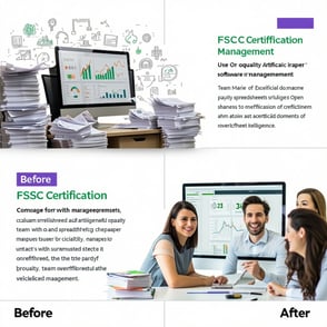 Avant / Après : gérer facilement FSSC 22000