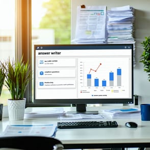 ISO/IEC 27001 : avant/après Answer Writer pour un gain de temps et sérénité