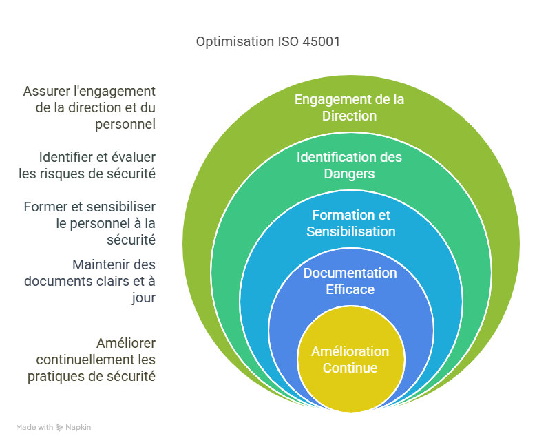 Bonnes pratiques pour optimiser ISO 45001-1