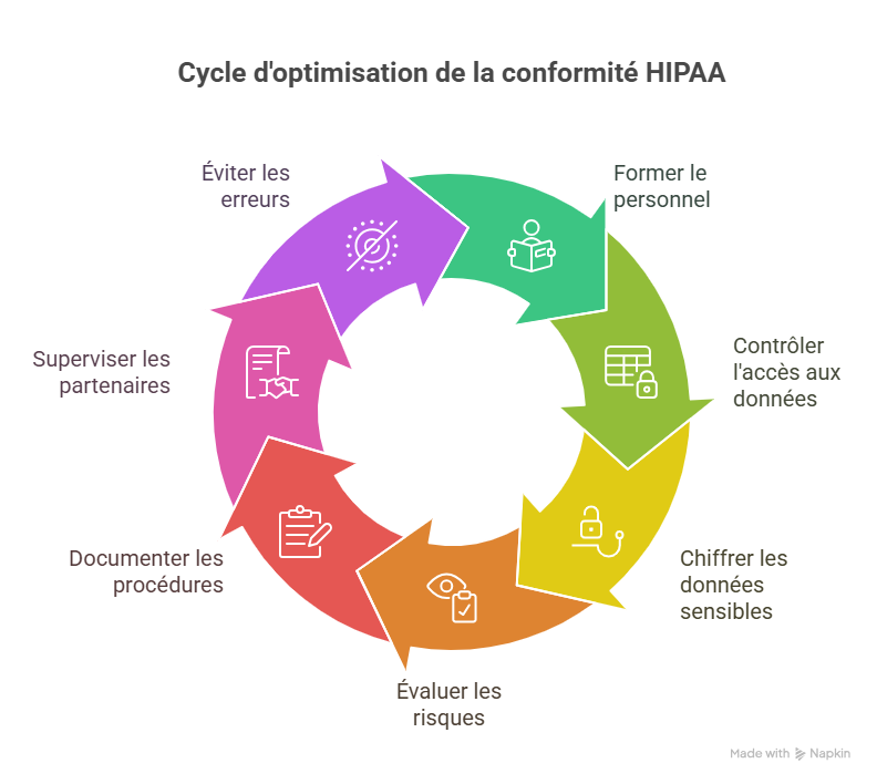 Bonnes pratiques pour optimiser la conformité HIPAA-1