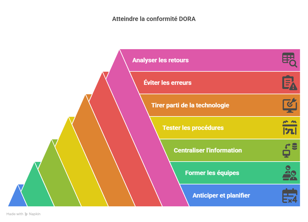 Bonnes pratiques pour optimiser la gestion DORA