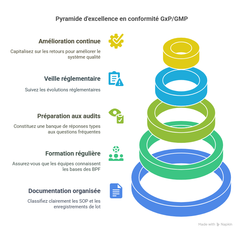 Bonnes pratiques pour optimiser la gestion GxP  GMP-1