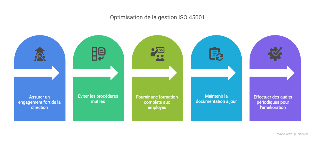 Bonnes pratiques pour optimiser la gestion ISO 45001
