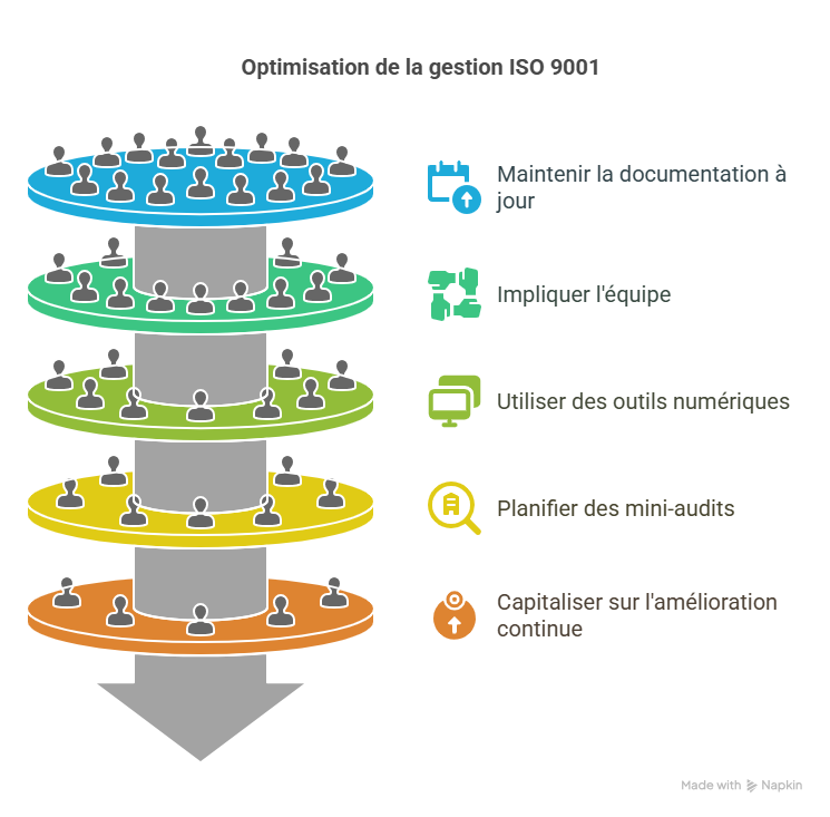 Bonnes pratiques pour optimiser la gestion ISO 9001-1