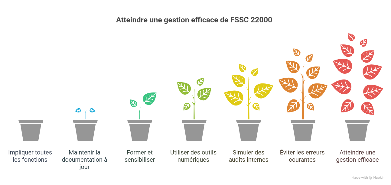 Bonnes pratiques pour optimiser la gestion de FSSC 22000-1