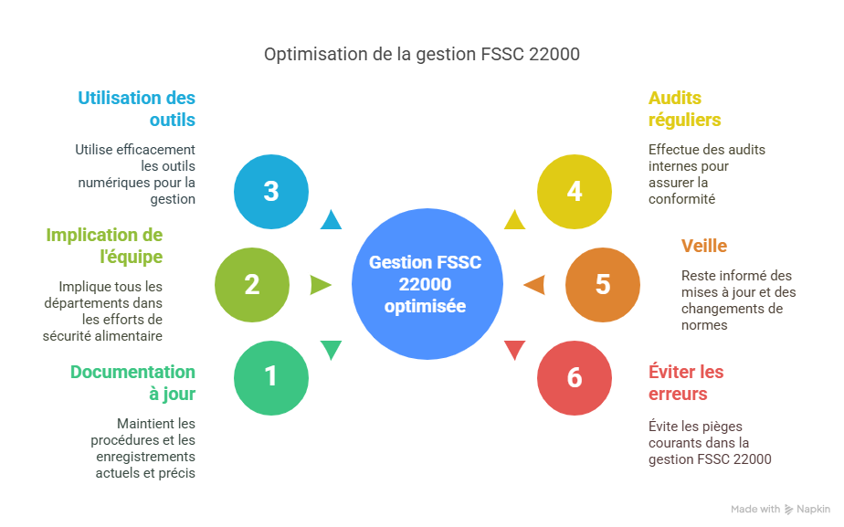 Bonnes pratiques pour optimiser la gestion de FSSC 22000