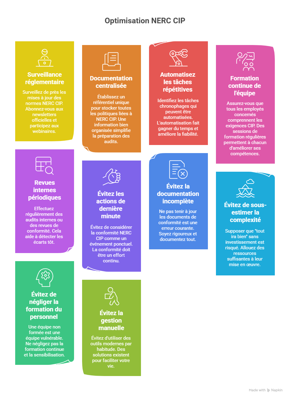 Bonnes pratiques pour optimiser la gestion de NERC CIP-1