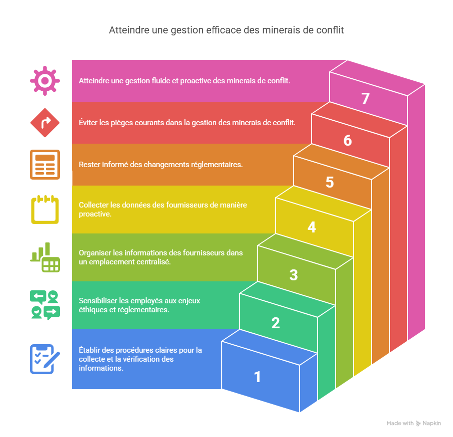 Bonnes pratiques pour optimiser la gestion des Conflict Minerals