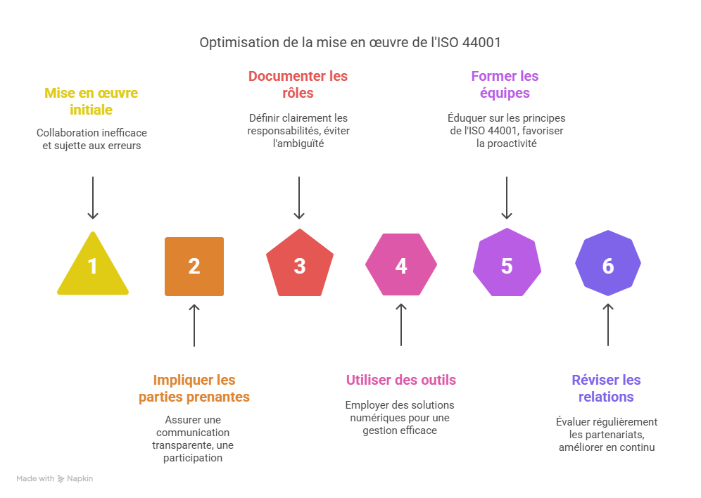Comment une entreprise a géré ISO 44001 avec succès grâce à Answer Writer - visual selection