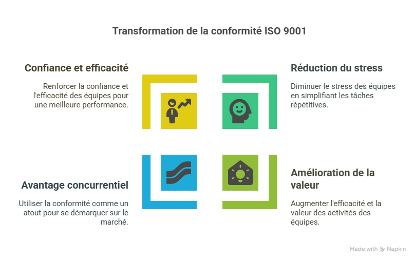 Conclusion  Faire de la conformité ISO 9001 un levier de croissance