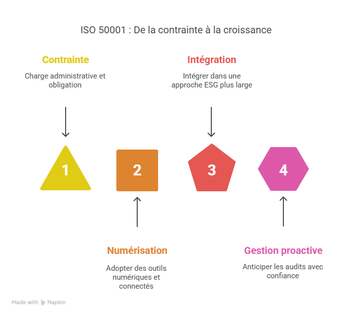 Conclusion  Faire de la gestion ISO 50001 un levier de croissance