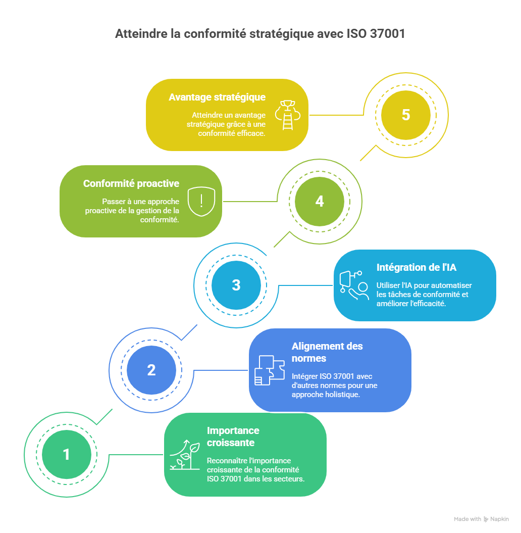 Conclusion  Faire de la gestion d’ISO 37001 votre levier de croissance